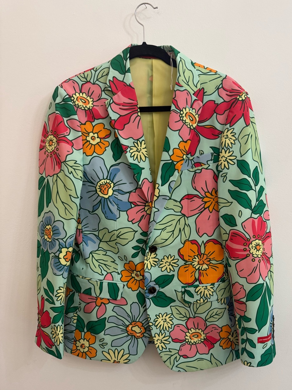 Shinesty floral derby jacket -us 36